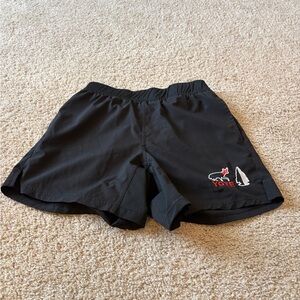 Tachuntfish Yote Black Athletic Men's Shorts